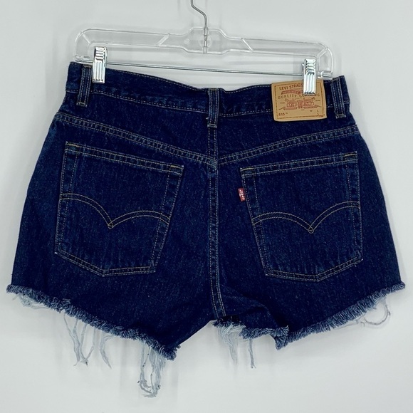 Levi’s 515 Red Tab Cutoff Denim Shorts - Picture 2 of 6